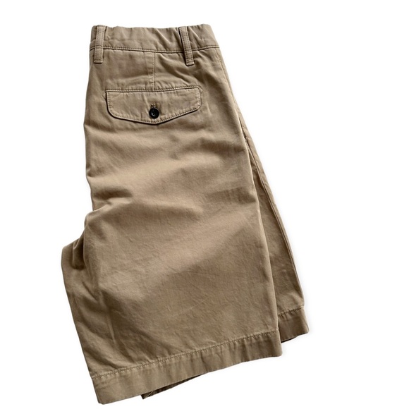 Mr. P • Straight-Leg Garment-Dyed Cotton-Twill Bermuda Shorts - Picture 7 of 7